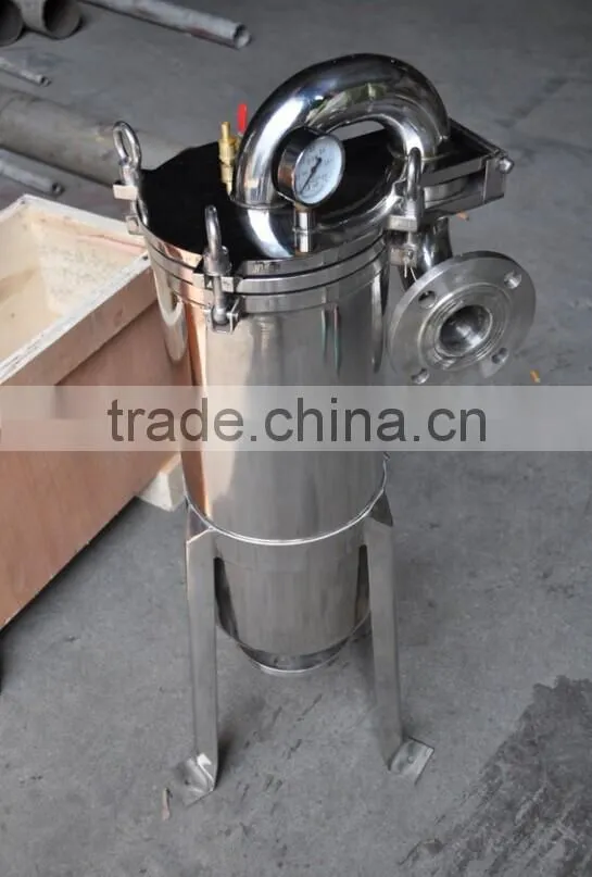 stainless steel bag filter vessel