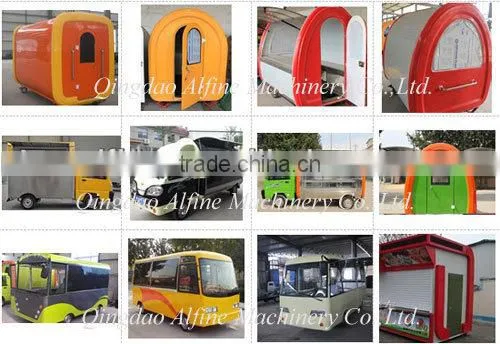 Energy saving china mobile food cart