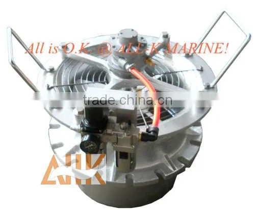 Pneumatic Driven Turbine Fan