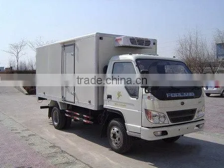 Foton Reefer box van truck/fruits transport van trucks