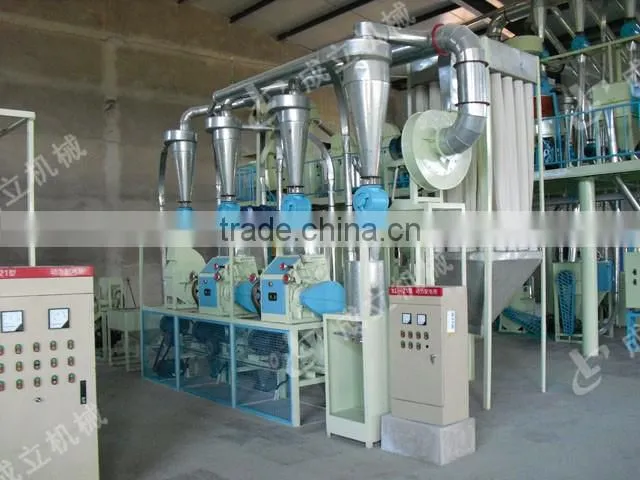 hot sale assembly line 50TPD corn grits milling machine