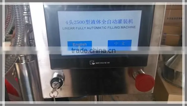Four Heads Fully Automatic Visosity Soy Filling Machine