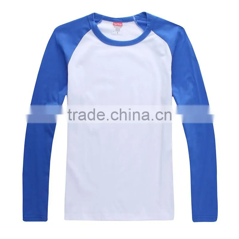 Long Sleeve Thick Sublimation t shirt Design Wholesale Blank Maternity t shirts