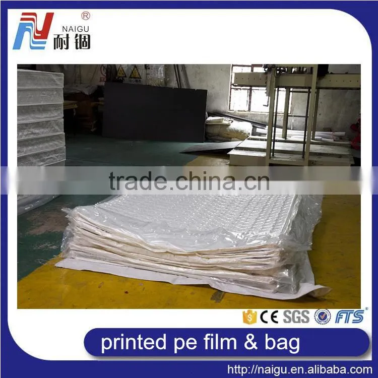 Soft protection PE printing film for mattress