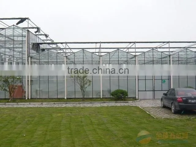 Modern PC board outside shading greenhouse automation