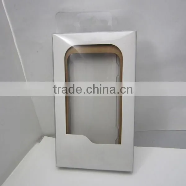 Custom printed black paper packing box for phone case, OEM mobile phone packaging box