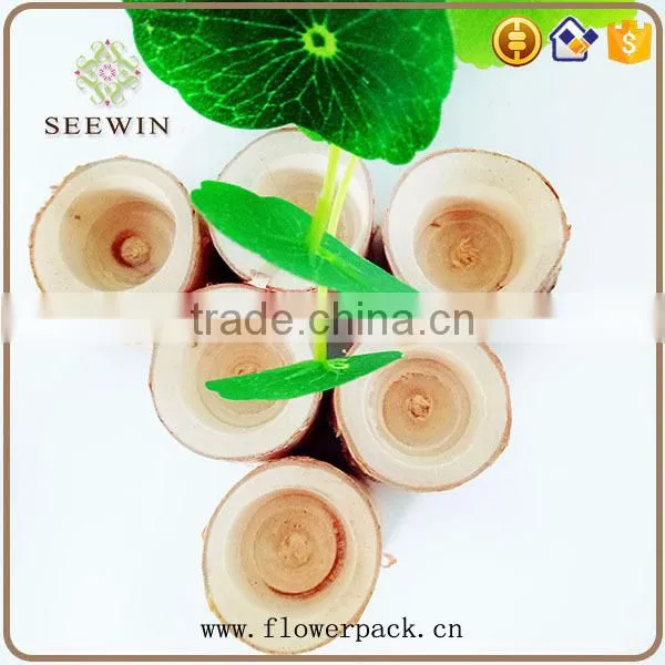 Natural birch candle holder romantic will choose
