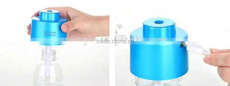 Car&Computer Dual Function Bottle Shaped With Light USB Humidifier