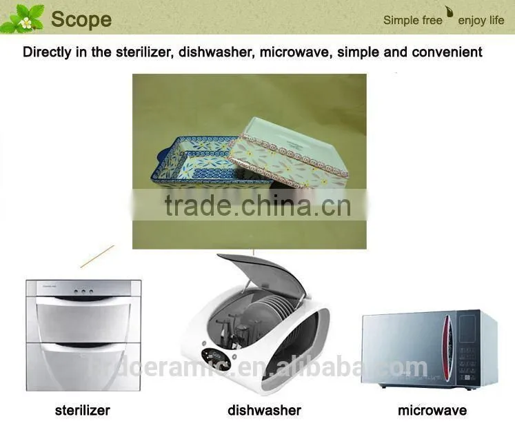 china hot sale useful cake porcelain bakeware