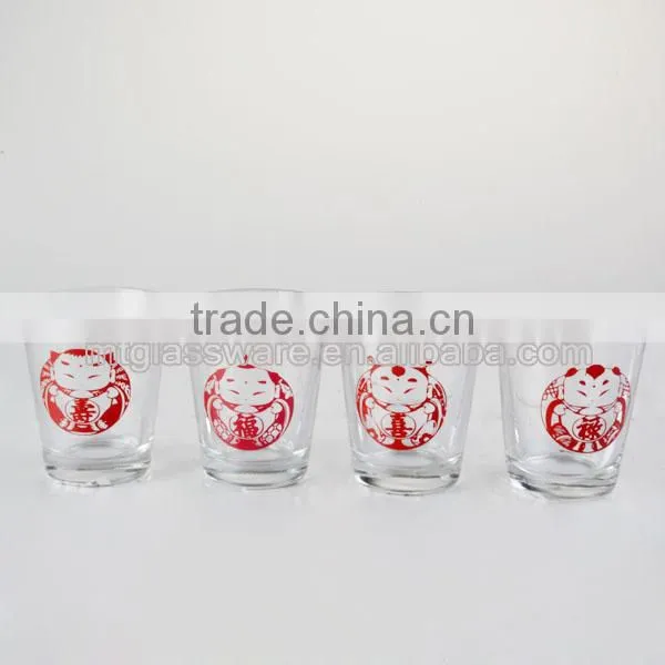 4pcs Japan sake with stone tray sets
