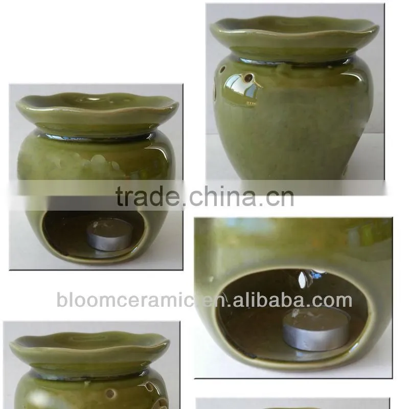 Antique porcelain oil warmers