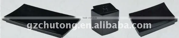 2011Newest Hotel resin supplies(highlight black series)