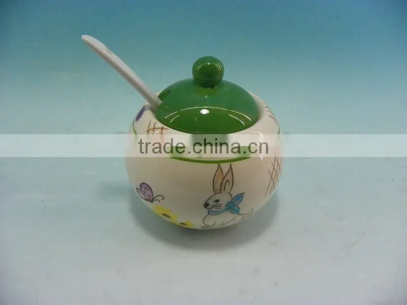 new ceramic vinegar/ oil /sauce /bottle set
