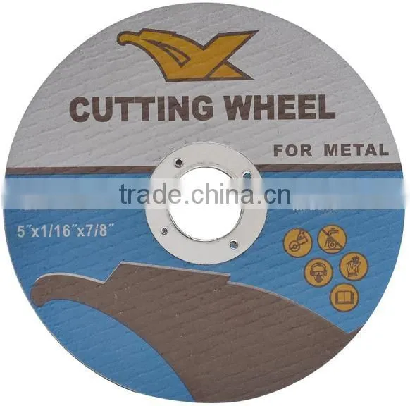 125*1.6*22.2mm En12413 abrasive Resin Cutting Discs