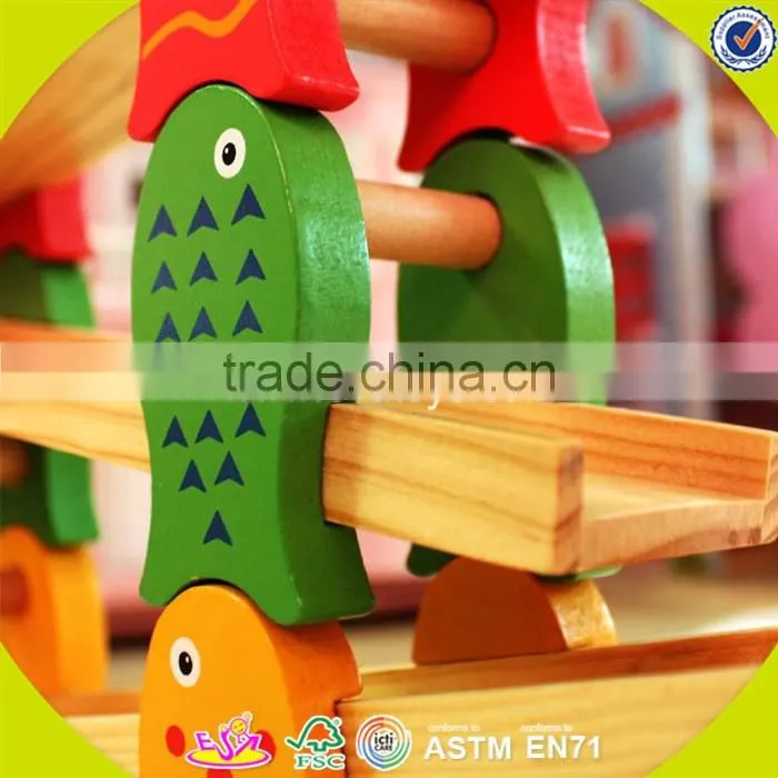 wholesale durable wooden kids car toy bring children fun showy wooden kids car toy W04C004