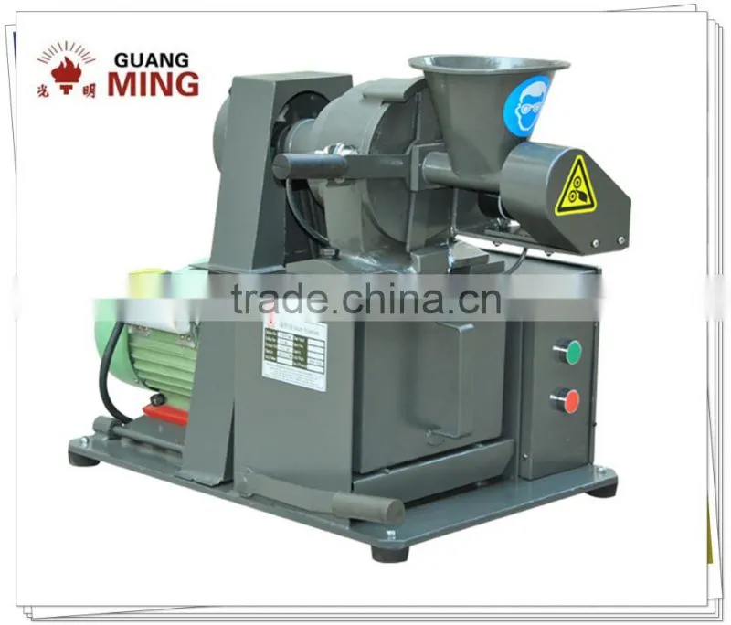 Intelligent rotary laboratory grinder with tungsten carbide grinding bowl suitable to grind hard rock, stone