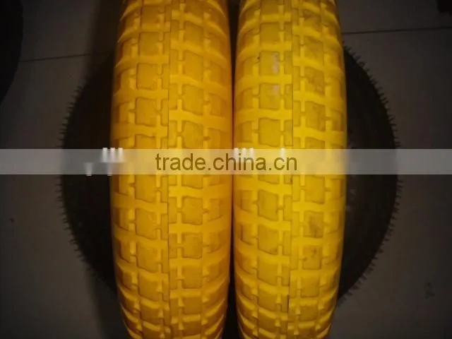 flat free wheelbarrow tire with cheap price