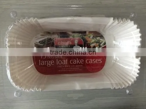 15non-stick large loaf cupcake cases,muffin cases ,FDA&SGS certificated cake cup