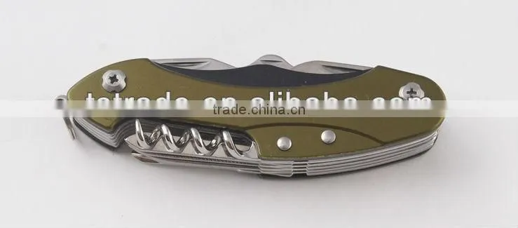 2014 Newest high quality stainless steel pocket multi knife tools KG5011L6