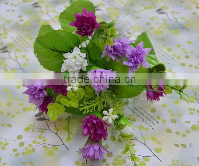 2014 Wedding Bouquet Wholesale Artificial Flowers For Sale