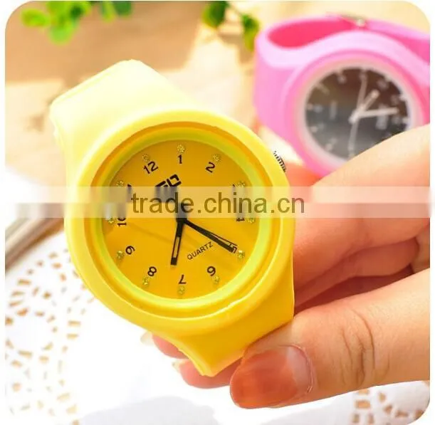Colorful Printed Silicone Watch Best Christmas Gift Watch