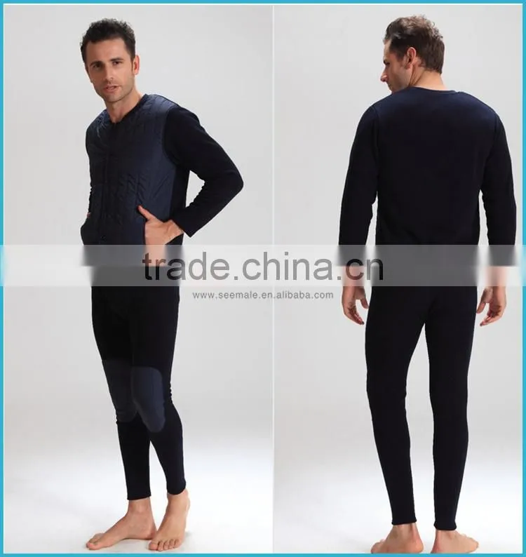 Merino Wool Heated Men Thermal Underwear Polartec Couples Long Underwear Heat Retention Comfort Skins Thermal Underwear Winter