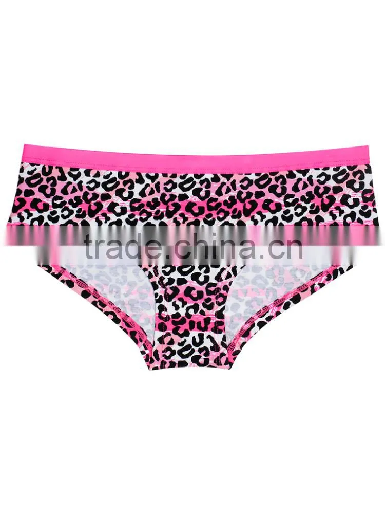 Young popular girls pink lepord sweety panty