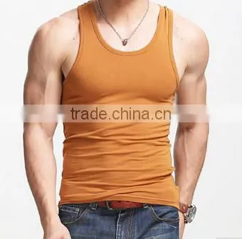 cheap promotional custom design bodybuilding mens tank top man vest
