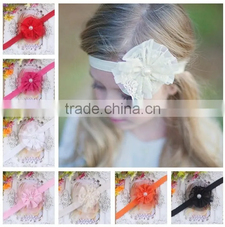 So cute sequin bow tie headband baby girl hot sale headband with bow tie stretchy accessories top baby headband