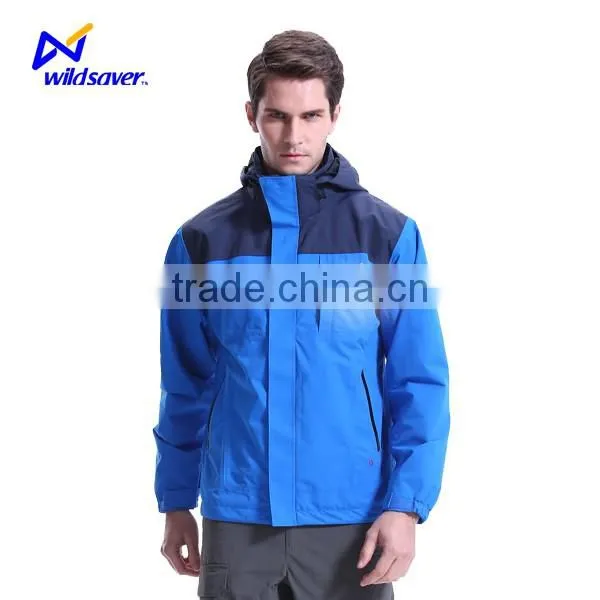 LED reflective light mens windbreaker wholesale custom