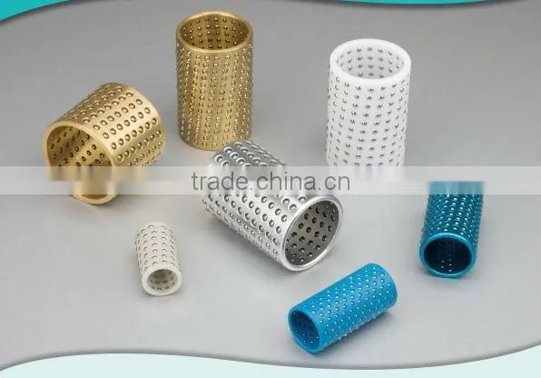Brass ball cage sliding bushing bearing