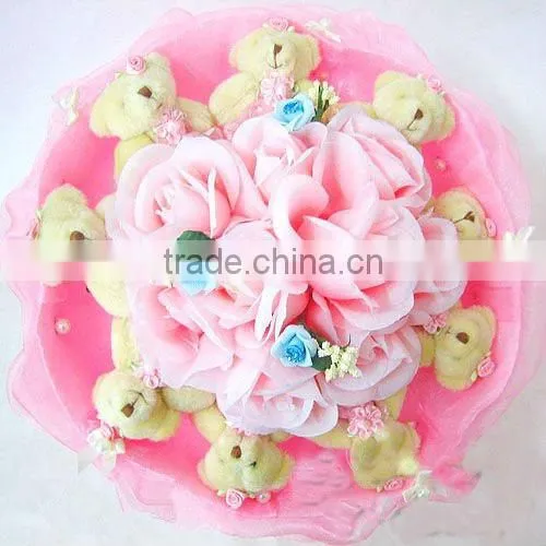 banquet plush flower with toy
