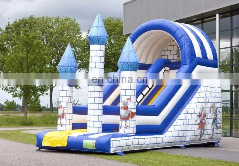 HI great quality pvc tarpaulin inflatable stair slide toys, playground giant adult inflatable slide