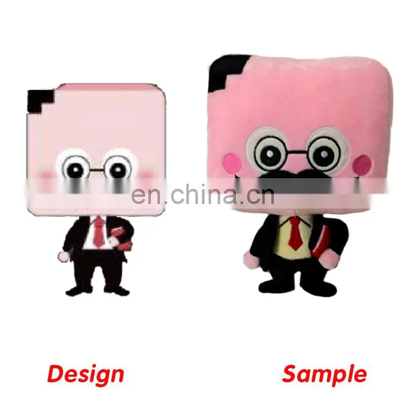 China plush toy manufacturer directly sell animal custom plush toy no minimum