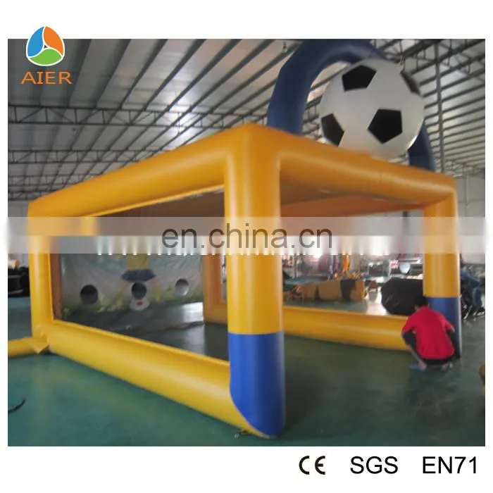 New inflatable football shooting game