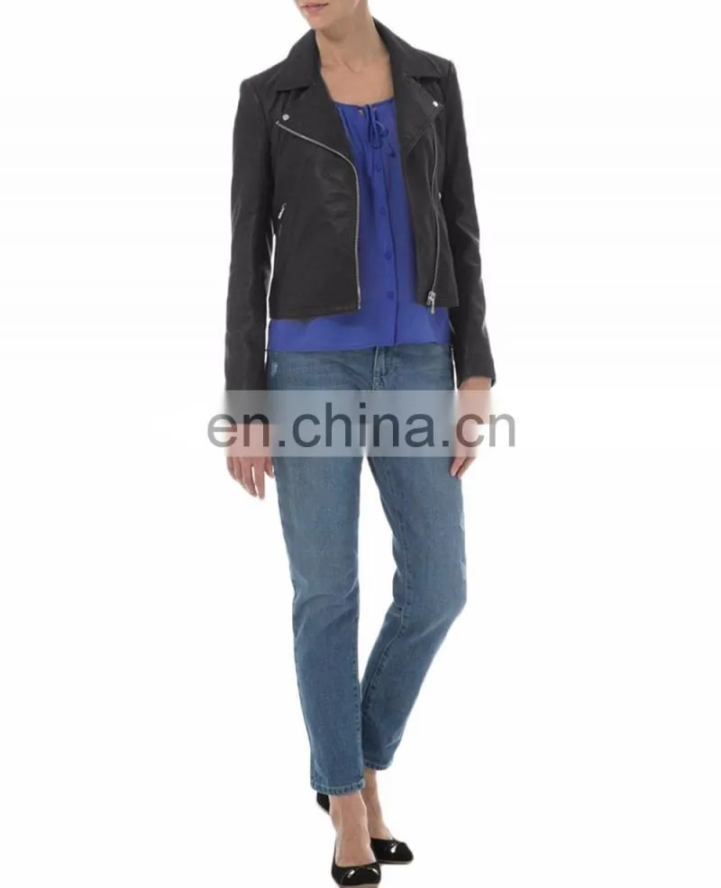 OEM readyone clothing polo collar sleeveless women blazer summer jacket