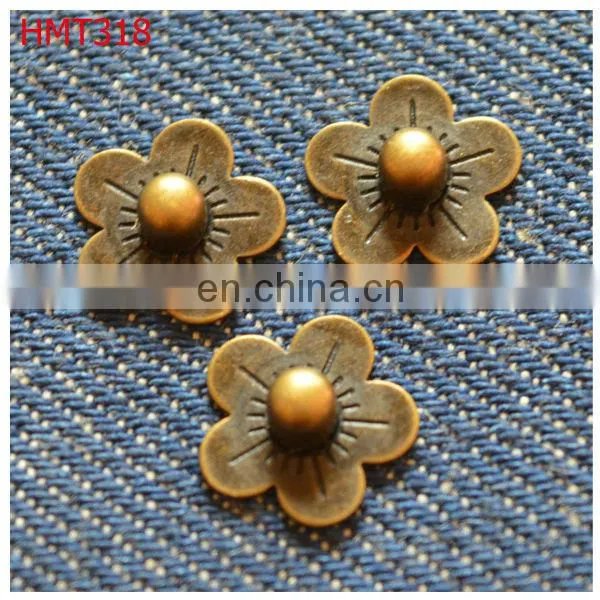 flower design nipple rivets