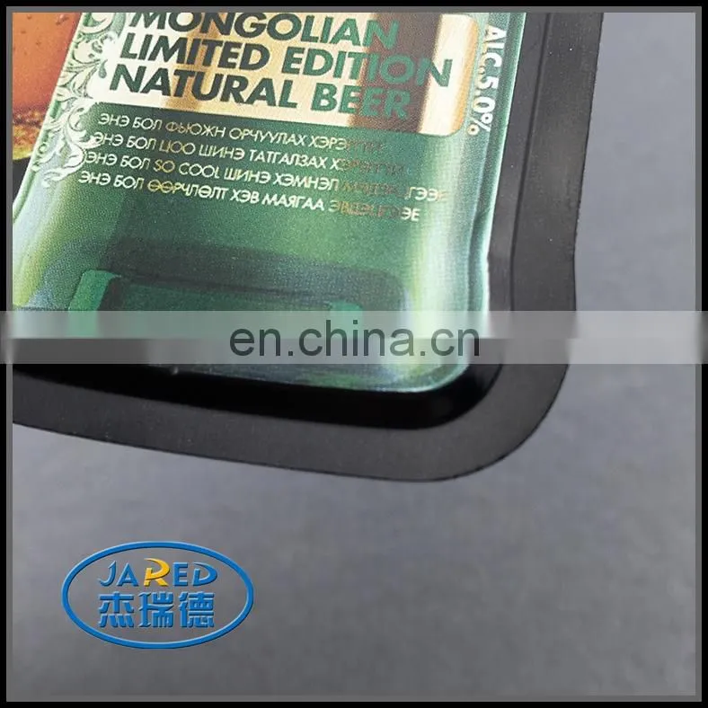 Aluminum Beer Wine Label for Promotion