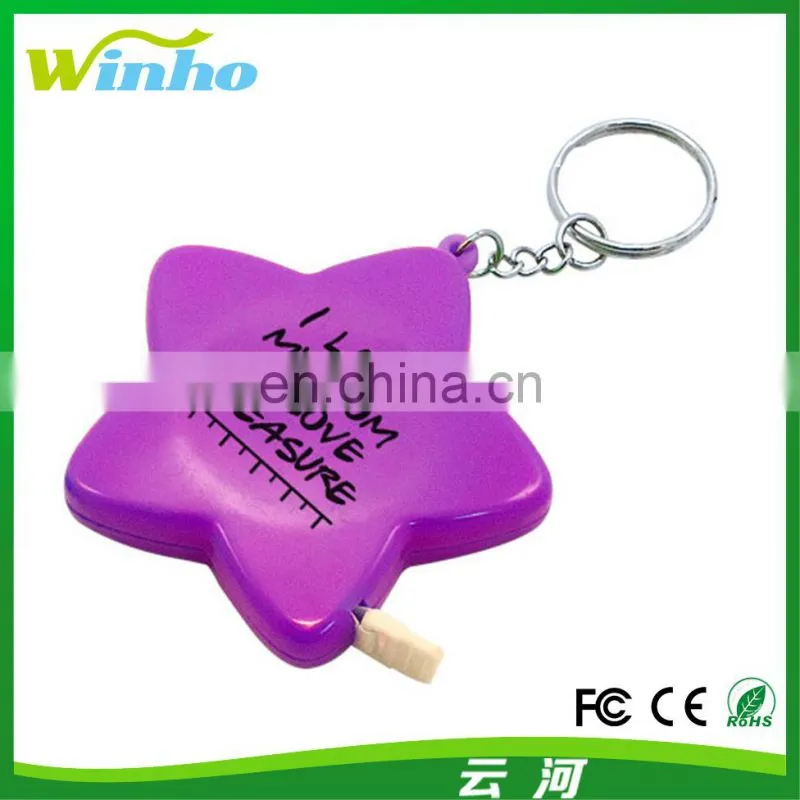 Winho Cute Snail Tape Measure Keychains