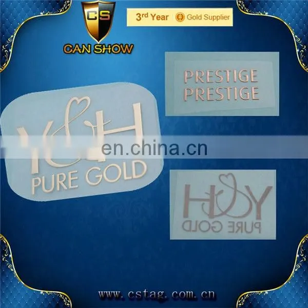 Gold Metal Sticker