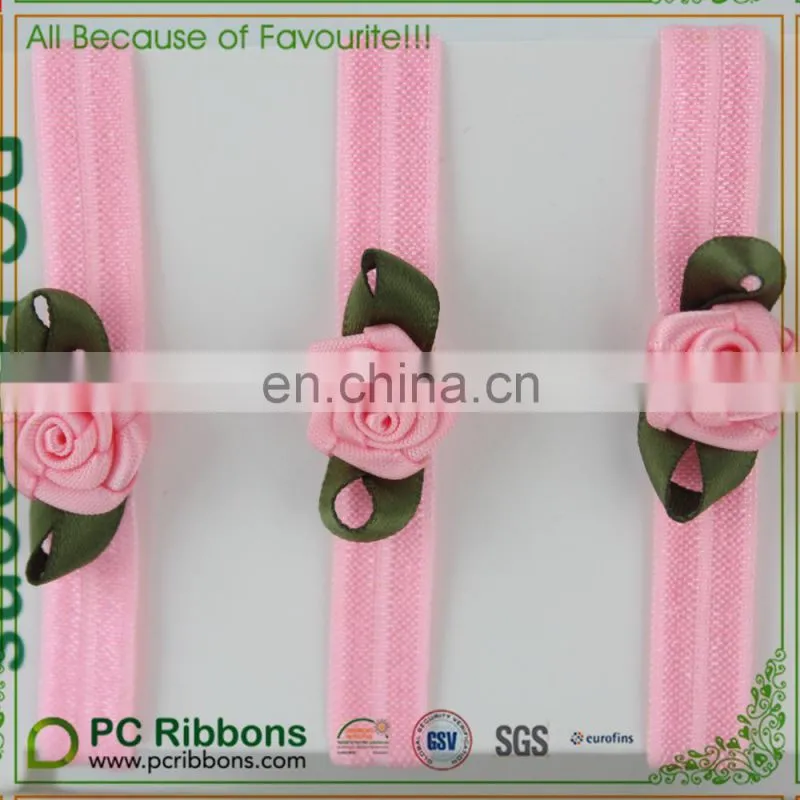 new rose bow hair tie