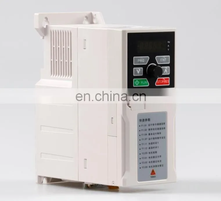 1-5HP Single and 3ph Variable Varindor Speed controller High Performance Fashion Appearance Frequency Converter