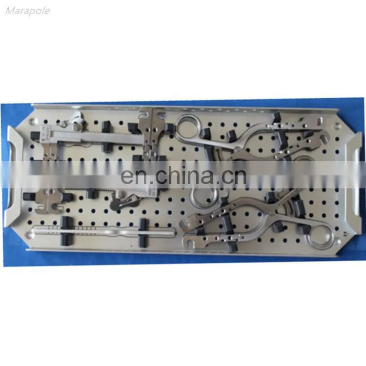 basic orthopedic instrument,lumbar spine fixation,Anterior Cervical Plate Instrument Set