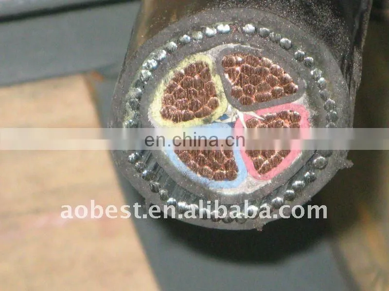 best price Euro 4 core Steel Wire Armoured cable