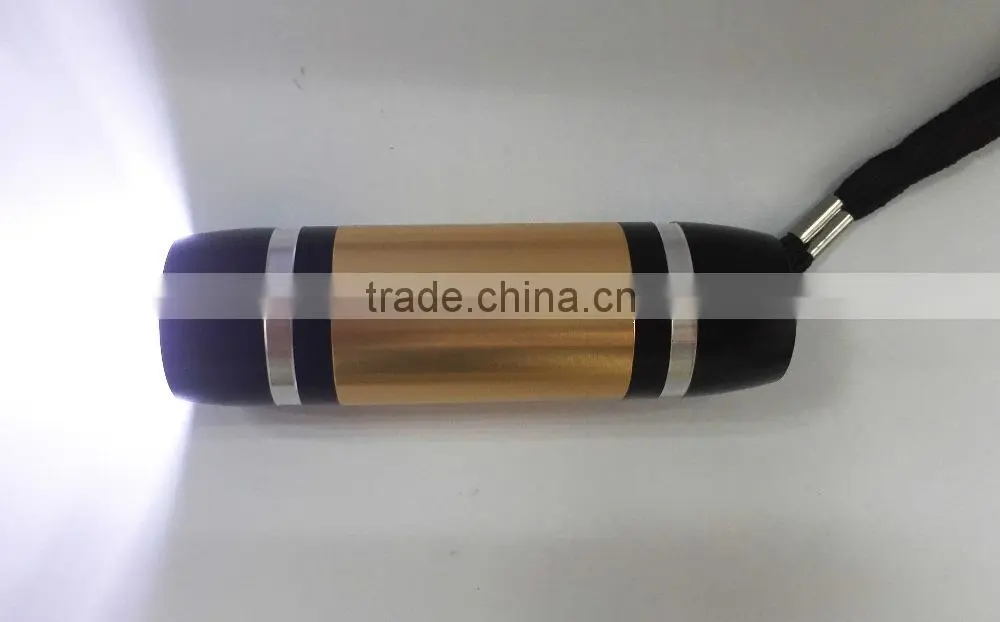 9 LED most powerful and cheap led flashlight torch
