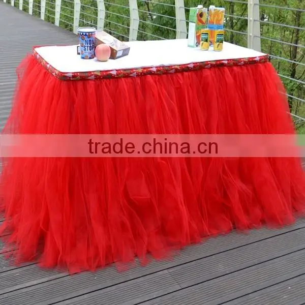 Romantic Tutu Tulle Wedding Party Birthday Supply Dessert Station Gauze Decoration SD103