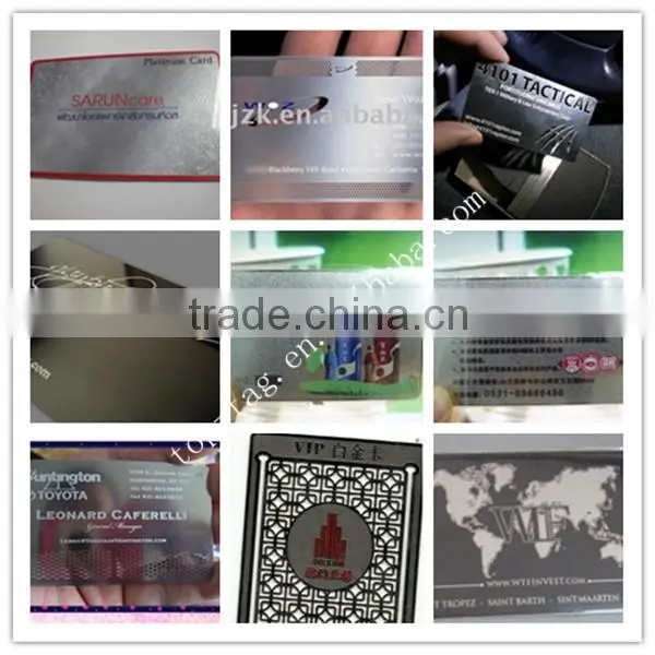 Wholesale Stainless steel Metal Business Name Card Cheap