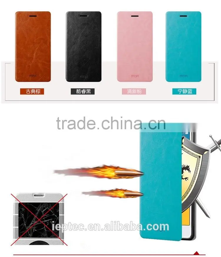 MOFi RUI Series Hot Selling Waterproof Leather Mobile Phone Flip Cover Cases for OPPO R3, OPPO R7007, OPPO R7005