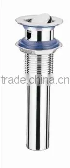 Wholesale Chaoan 201 stainless steel push down pop up Sink basket strainers waste made in china
