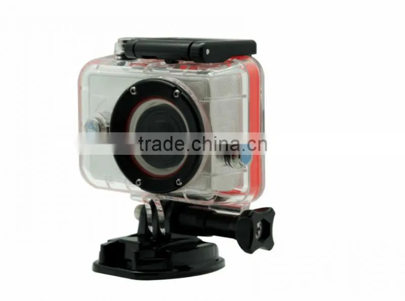 Perfect 60 Meters Deep Waterproof Case for Xiaomi Yi Camera with Full Buttons For Easy Operation On Xiaomi Yi Action Cameras